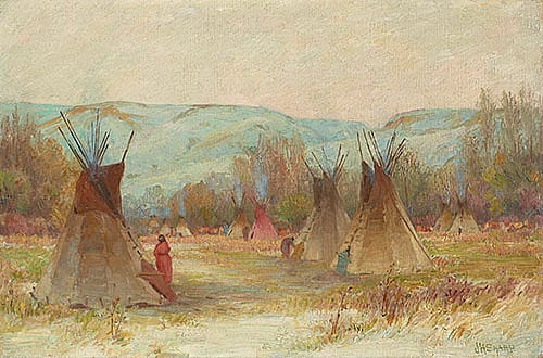 Crow Indian Camp